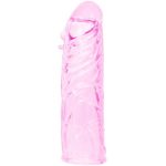 BAILE - COPERTURA PENE IN SILICONE STIMOLANTE ROSA 13 CM