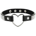 COQUETTE CHIC DESIRE - GIROCOLLO IN PELLE VEGANA CON CUORE - immagine 3