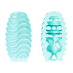 PRETTY LOVE - UOVO MASTURBATORE A DOPPIA FACCIA TURCHESE - immagine 2