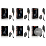 ECOPACK 6 UNIT - IBIZA VIBRATORE PER UOVO CON TELECOMANDO - immagine 3