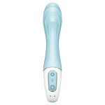 SATISFYER - VIBRATORE AIR PUMP 5+ VIBRATORE GONFIABILE G-SPOT BLU - immagine 3