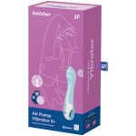 SATISFYER - VIBRATORE AIR PUMP 5+ VIBRATORE GONFIABILE G-SPOT BLU - immagine 4