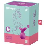 SATISFYER - VIVA LA VULVA 3 VIBRADOR LAY-ON VERDE - immagine 4