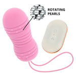 OHMAMA - UOVO TELECOMANDO 7 MODALITÀ ROTAZIONE ROSA - immagine 3