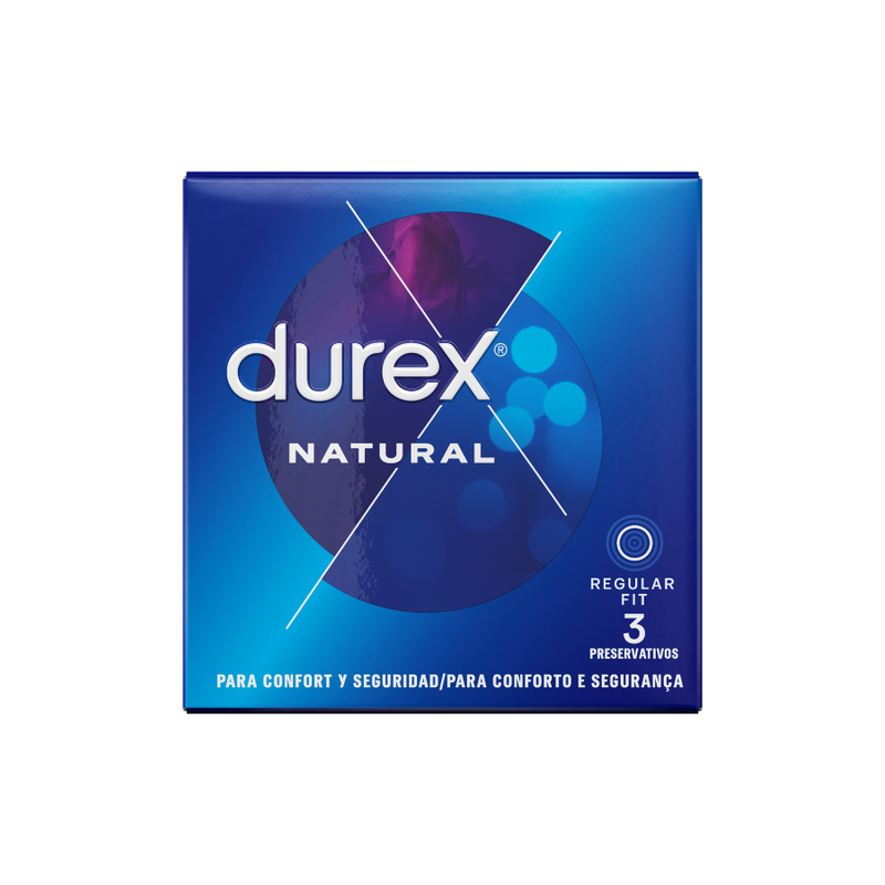 DUREX - PRESERVATIVI NATURALI 3 UNITÀ