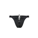 PASSION - 044 SLIP OPEN BEN NEGRO S/M - immagine 5