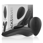 BLACKSILVER - PANTALONE VIBRATORE IN SILICONE RICARICABILE PRESTON NERO