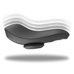 BLACKSILVER - PANTALONE VIBRATORE IN SILICONE RICARICABILE PRESTON NERO - immagine 4