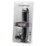 GET REAL - DILDO 28 CM CON SFERE NERO - immagine 2