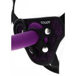 GET REAL - IMBRAGATURA IN PIZZO CON CINTURINO VIOLA - immagine 3
