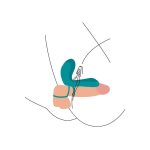 XOCOON - ANELLO VIBRATORE PER COPPIA VERDE - immagine 5