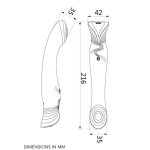 ZALO - QUEEN G-SPOT PULS WAVE VIBE VIOLA - immagine 5