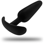 BLACKSILVER - PLUG ANALE IN SILICONE KAEL CON MANICO MEDIO - immagine 2
