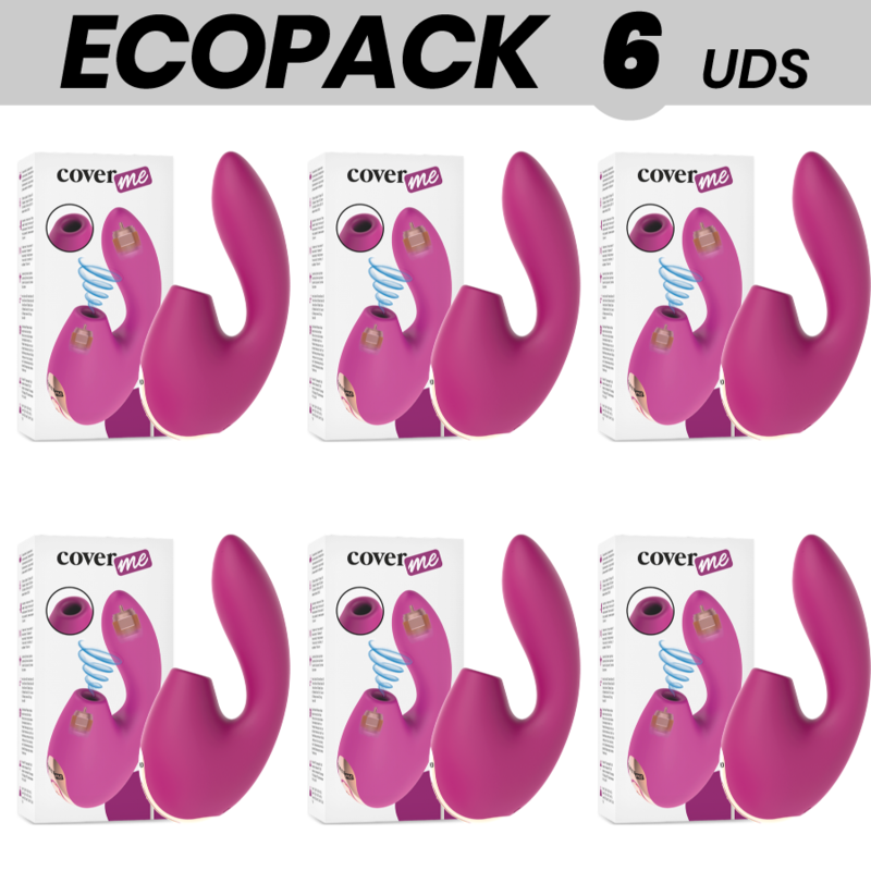 ECOPACK 6 UNIT - COVERME CLITORALE E STIMOLATORE DEL PUNTO G