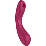 SATISFYER - CURVE TRINITY 1 AIR PULSE VIBRATION GRIS - immagine 2