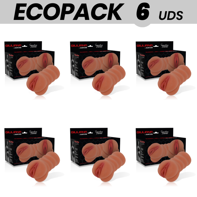 ECOPACK 6 UNIT - JAMYJOB SIGNATURE MASTURBATORE VAGINA GIULIANA
