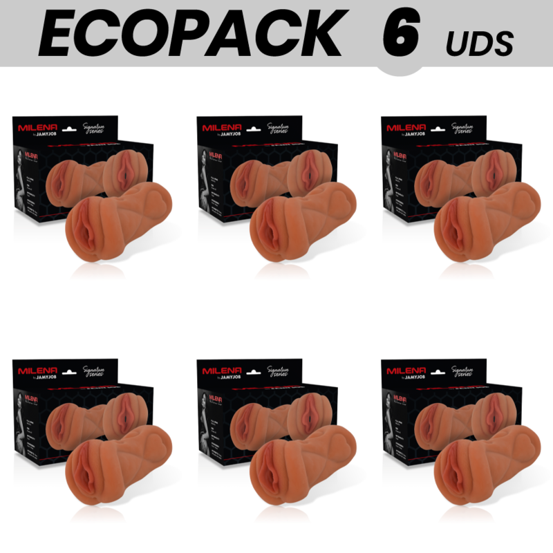 ECOPACK 6 UNIT - JAMYJOB SIGNATUREMASTURBATORE VAGINA MILENA