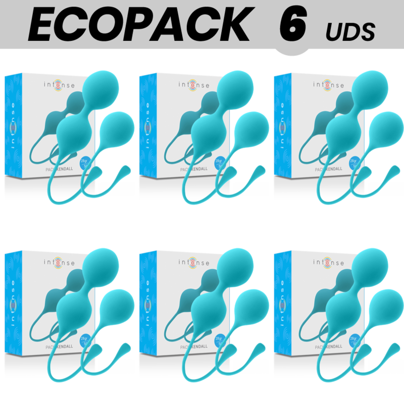 ECOPACK 6 UNIT - INTENSE PACK PALLE INTENSE - KEGEL KENDALL BLU