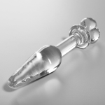 NEBULA SERIES BY IBIZA - MODELO 7 PLUG CRISTAL TRANSPARENTE 13.5 CM -O- 3 CM - immagine 2