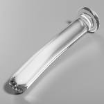 NEBULA SERIES BY IBIZA - MODELO 8 DILDO CRISTAL TRANSPARENTE 14.5 CM -O- 2 CM - immagine 2