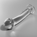 NEBULA SERIES BY IBIZA - MODELO 11 DILDO CRISTAL TRANSPARENTE 16 CM -O- 3 CM - immagine 2