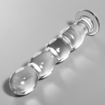 NEBULA SERIES BY IBIZA - MODELO 10 DILDO CRISTAL TRANSPARENTE 16.5 CM -O- 3.5 CM - immagine 2