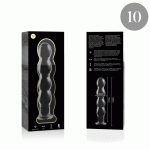 NEBULA SERIES BY IBIZA - MODELO 10 DILDO CRISTAL TRANSPARENTE 16.5 CM -O- 3.5 CM - immagine 4