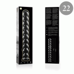 NEBULA SERIES BY IBIZA - MODELO 22 DILDO CRISTAL TRANSPARENTE 21.5 CM -O- 2.5 CM - immagine 4