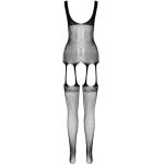 PASSION - ECO COLLECTION BODYSTOCKING ECO BS007 NEGRO - immagine 4