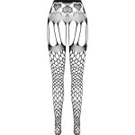 PASSION - ECO COLLECTION BODYSTOCKING ECO S009 NEGRO - immagine 4
