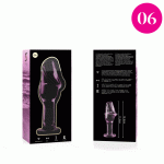 NEBULA SERIES BY IBIZA - MODELO 6 PLUG CRISTAL TRANSPARENTE 12.5 CM -O- 4 CM - immagine 4