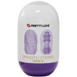 PRETTY LOVE - UOVO MASTURBATORE CUPIDO A STRISCE LISCE - immagine 3