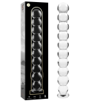 NEBULA SERIES BY IBIZA - MODELO 22 DILDO CRISTAL TRANSPARENTE 21.5 CM -O- 2.5 CM