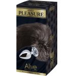 ALIVE - PLUG PIACERE ANALE IN METALLO FOX TAIL TAGLIA M - immagine 5