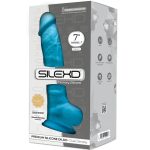 SILEXD - MODELLO 1 PENE REALISTICO PREMIUM SILEXPAN SILICONE BLU 17.5 CM - immagine 2