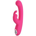 PRETTY LOVE - VIBRATORE LAMAR RABBIT E PUNTO G ROSA - immagine 5