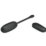PRETTY LOVE - DOREEN LUXURY UOVO VIBRANTE RICARICABILE NERO TELECOMANDO - immagine 4