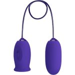 PRETTY LOVE - VIBRATORE STIMOLATORE RICARICABILE DAISY YOUTH VIOLETTO - immagine 3