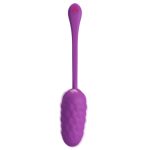 PRETTY LOVE - UOVO VIBRANTE CON TEXTURE MARINA RICARICABILE VIOLA - immagine 4