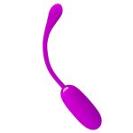 PRETTY LOVE - UOVO VIBRANTE JULIUS IMPERMEABILE-RICARICABILE VIOLA - immagine 3