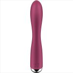 SATISFYER - SPINNING RABBIT 1 ESTIMULACION CLITORIS Y PUNTO G ROJO - immagine 3