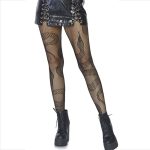 LEG AVENUE - CALZE A RETE SERPENTI NERE - immagine 3