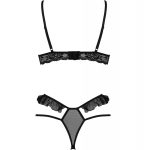 PASSION - DOLLY SET DOS PIEZAS NEGRO S/M - immagine 4