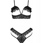 PASSION - DOLLY SET DOS PIEZAS NEGRO S/M - immagine 3