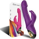 ARMONY - VIBRATORE ZING DILDO CONIGLIO VIOLA - immagine 5