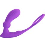 PRETTY LOVE - ANELLO WARREN E VIBRATORE ANALE VIOLA - immagine 2