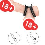 ARMONY - ANELLO DOPPIO ELASTICO DUALRING NERO - immagine 3