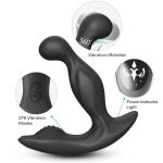 ARMONY - BAT KING VIBRATORE ROTATORE ANALE DELLA PROSTATA TELECOMANDO NERO - immagine 2