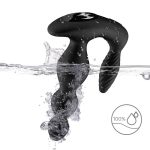 ARMONY - VIBRATORE E STIMOLATORE MANFUN PLUG ANALE TELECOMANDO NERO - immagine 3