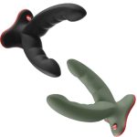 FUN FACTORY - DOPPIO DILDO E MASSAGGIATORE RYDE VERDE - immagine 5